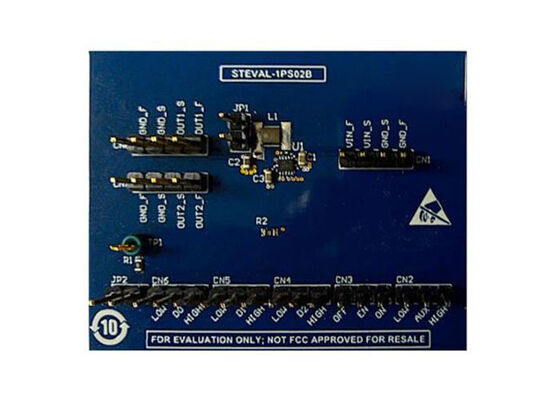 STEVAL-1PS02B Embedded Solutions ST1PS02BQTR Synchronous Step-Down Converter Evaluation Board