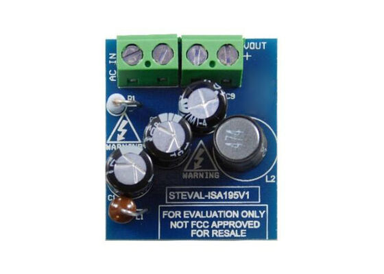 STEVAL-ISA195V1 एम्बेडेड सॉल्यूशंस VIPer115XS VIPerTM प्लस स्टेप-डाउन कन्वर्टर मूल्यांकन बोर्ड