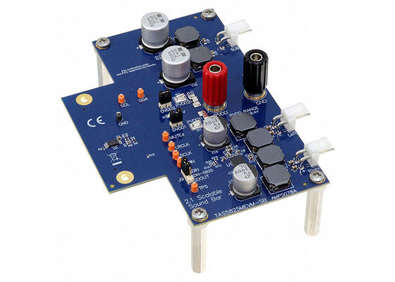 TAS5825MEVM-SB एम्बेडेड सॉल्यूशंस 2-चैनल सबवूफर आउटपुट क्लास डी ऑडियो एम्पलीफायर मूल्यांकन बोर्ड