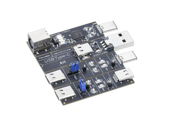 यूएसबी-सी-पीडी-टीकेटी-ईवीएम एम्बेडेड सॉल्यूशंस यूएसबी टाइप-सी पावर डिलीवरी कंट्रोलर मूल्यांकन मॉड्यूल