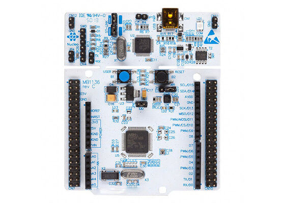 NUCLEO-L152RE एम्बेडेड सॉल्यूशंस STM32L1 ARM Cortex-M3 MCU 32-बिट एम्बेडेड मूल्यांकन बोर्ड