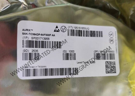 SAK-TC364DP-64F300F AA माइक्रोकंट्रोलर MCU 672 KB रैम 100Mbit ईथरनेट और TQFP-144 पैकेज के साथ