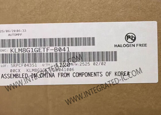 KLM8G1GETF-B041 8GB मेमोरी IC चिप eMMC 5.1 BGA153 IC चिप