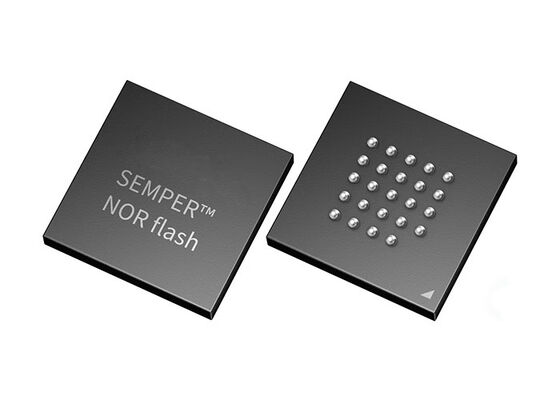 S28HL02GTFGBHI053 मेमोरी आईसी चिप 2.7V से 3.6V 2Gb ऑक्टल SEMPER™ NOR फ्लैश मेमोरी आईसी