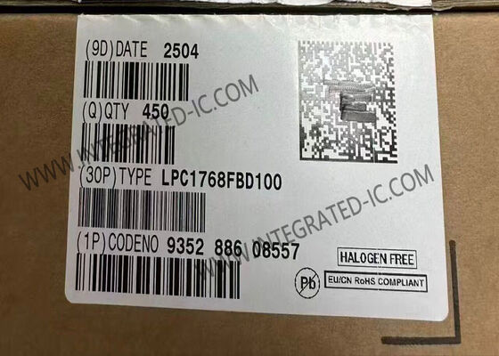 LPC1768FBD100 माइक्रोकंट्रोलर MCU 100MHz 32-बिट माइक्रोकंट्रोलर IC LQFP-100 ARM कॉर्टेक्स-M3 MCU