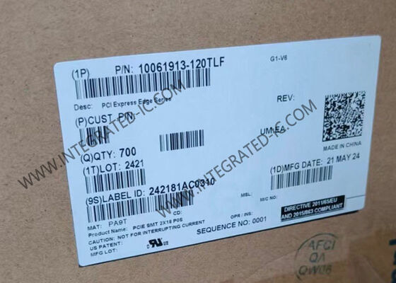 10061913-120TLF कनेक्टर 8Gb/s PCI एक्सप्रेस जेन 3 कार्ड एज कनेक्टर