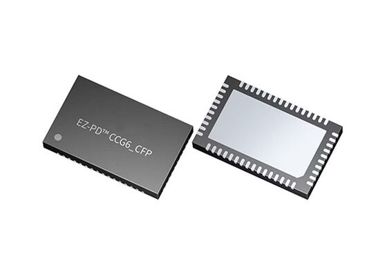 CYPD6229-52LQXI इंटीग्रेटेड सर्किट चिप 2.7V से 21.5V सिंगल-पोर्ट USB-C पावर डिलीवरी कंट्रोलर