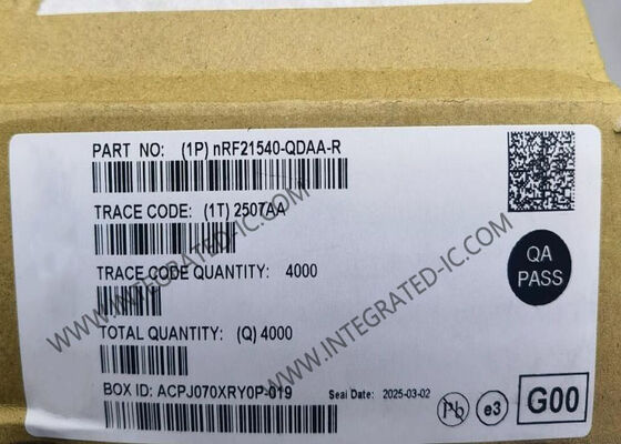 NRF21540-QDAA-R वायरलेस कम्युनिकेशन मॉड्यूल 2.5GHz आरएफ फ्रंट एंड 16-QFN
