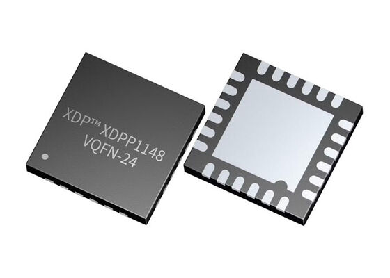 XDPP1148-100B इंटीग्रेटेड सर्किट चिप 2MHz XDPTM डिजिटल कंट्रोलर 78.125 ps DPWM रिज़ॉल्यूशन के साथ 4x4 मिमी VQFN पैकेज में
