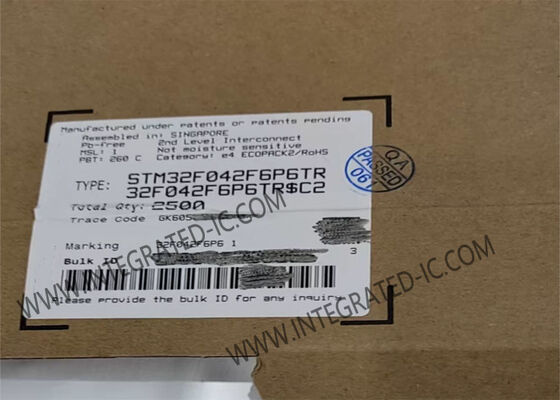 STM32F042F6P6TR 32-बिट माइक्रोकंट्रोलर MCU 48MHz ARM कॉर्टेक्स-M0 कोर और USB समर्थन के साथ