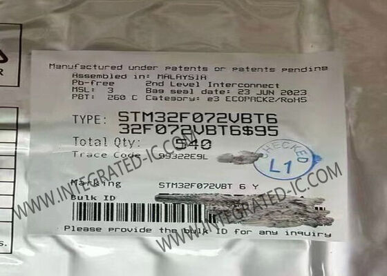 STM32F072VBT6 माइक्रोकंट्रोलर MCU 48MHz मुख्यधारा USB लाइन 32-बिट सिंगल-कोर MCU