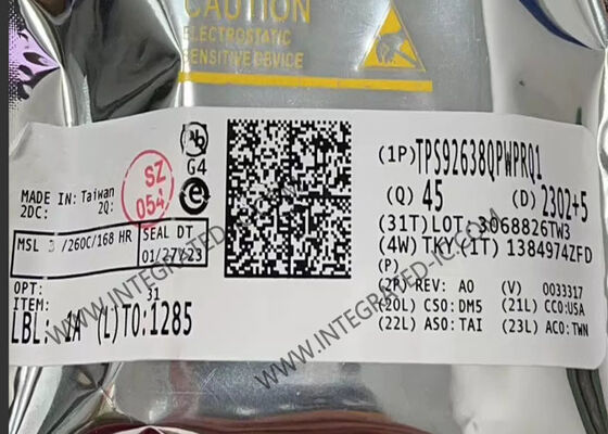 TPS92638QPWPRQ1 इंटीग्रेटेड सर्किट चिप ऑटोमोटिव 8 चैनल लीनियर एलईडी ड्राइवर आईसी, PWM डिमिंग कंट्रोल और वाइड इनपुट-वोल्टेज रेंज 5V–40V के साथ