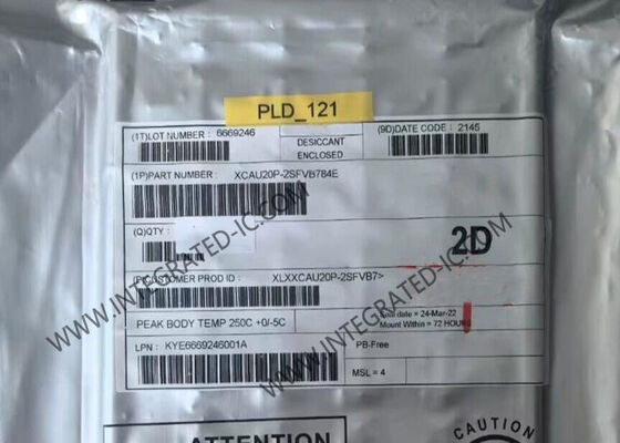 XCAU20P-2SFVB784E आर्टिक्स अल्ट्रास्केल एफपीजीए चिप फील्ड प्रोग्रामेबल गेट ऐरे एफसीबीजीए784 पैकेज में