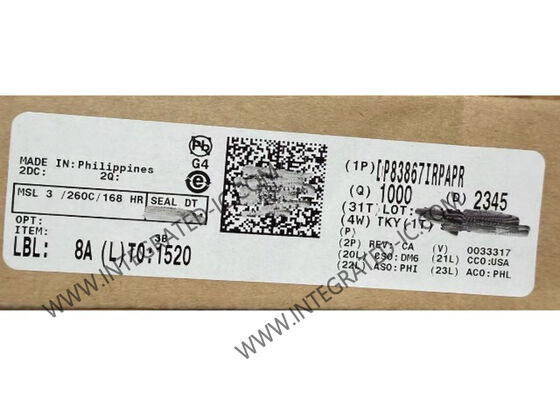 DP83867IRPAPR ईथरनेट आईसी 157mA उच्च प्रतिरक्षा गीगाबिट ईथरनेट PHY ट्रांससीवर