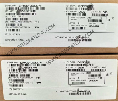 EP4CE10E22I7N चक्रवात IV E 1.15V और 144-LQFP पैकेज के साथ FPGA फील्ड प्रोग्राम करने योग्य गेट सरणी