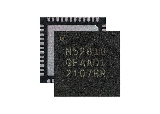 4dBm BT IC NRF52810-QFAA-R हाई परफॉर्मेंस RF सिस्टम ऑन चिप 2.4GHz