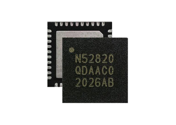 USB BT IC 8dBm NRF52820-QDAA-R BT 5.3 SoC QFN40 औद्योगिक में निर्मित