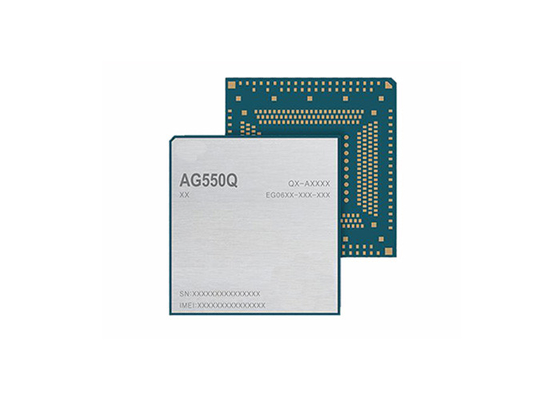 IATF 16949 5G मॉड्यूल AG550Q 5G NR सब 6GHz मॉड्यूल 5G NR स्टैंडअलोन मोड का समर्थन करता है