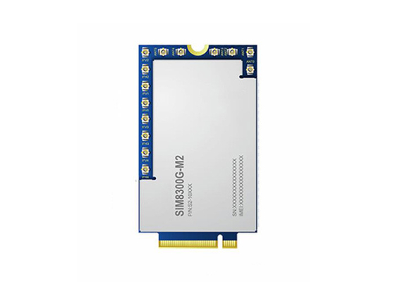 मल्टी बैंड SIM8300G-M2 4.4V 5G LTE मॉड्यूल M.2 7Gbps तक डेटा ट्रांसफर
