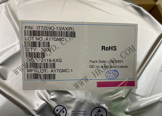 इंटीग्रेटेड सर्किट चिप IT7259Q-13 / AX IT7259Q-13 कैपेसिटिव सेंसर डिटेक्शन कंट्रोलर