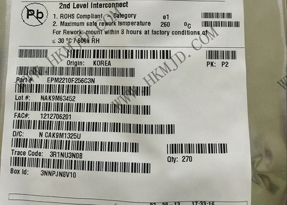 CPLD IC EPM2210F256C3N कॉम्प्लेक्स प्रोग्रामेबल लॉजिक डिवाइसेस EPM2210 BGA256