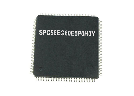 माइक्रोकंट्रोलर MCU SPC58EG80E5P0H0Y 160MHz पावर आर्किटेक्चर ऑटोमोटिव MCU 144-TQFP