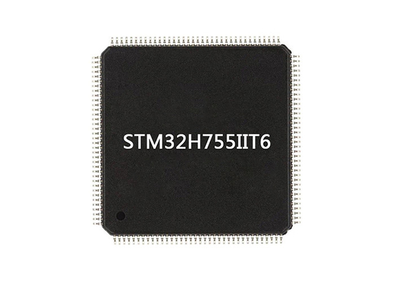 STM32H755IIT6 डुअल 32 बिट 480MHz आर्म कोर्टेक्स माइक्रोकंट्रोलर्स IC 176-LQFP पैकेज