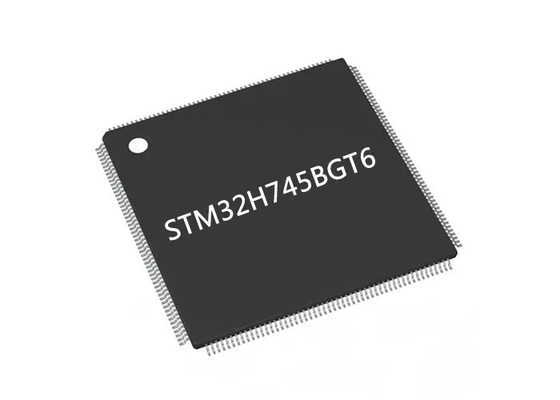 STM32H745BGT6 उच्च प्रदर्शन दोहरी 32 बिट एआरएम फ्लैश माइक्रोकंट्रोलर आईसी 208-एलक्यूएफपी