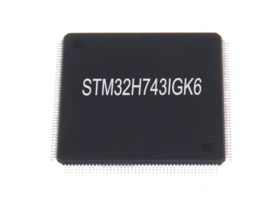 LQFP176 सिंगल कोर माइक्रोकंट्रोलर IC 480MHz STM32H743IGK6 उच्च प्रदर्शन