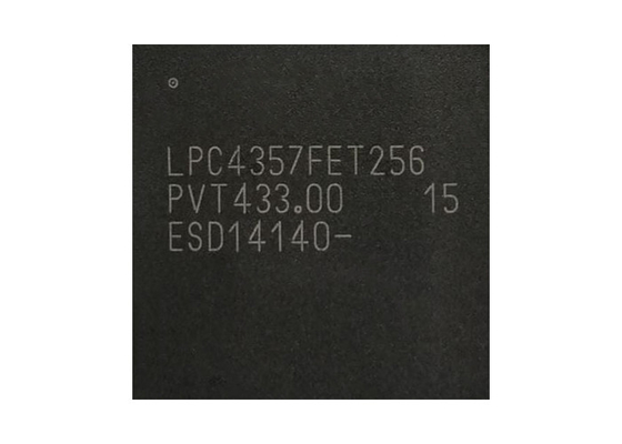 204MHz LPC4357FET256 डुअल कोर 32 बिट माइक्रोकंट्रोलर IC LBGA256 1 एमबी फ्लैश तक