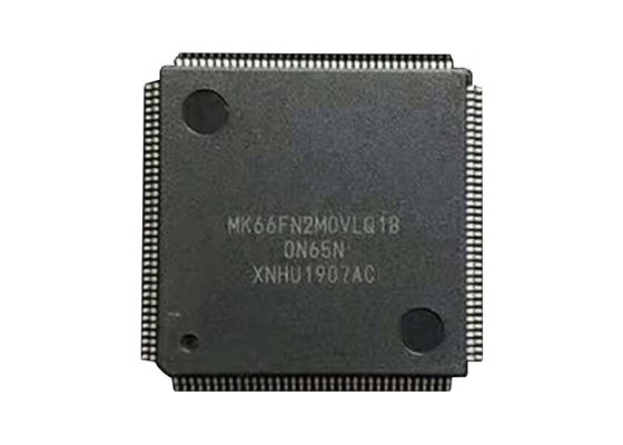 सिंगल कोर MK66FN2M0VLQ18 180MHz ARM Cortex M4F माइक्रोकंट्रोलर IC LQFP144