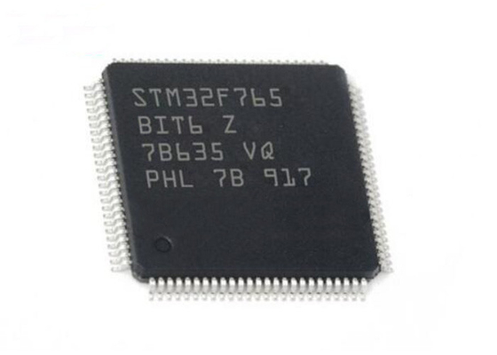 इंटीग्रेटेड सर्किट चिप STM32F765BIT6 सिंगल-कोर 216MHz माइक्रोकंट्रोलर IC