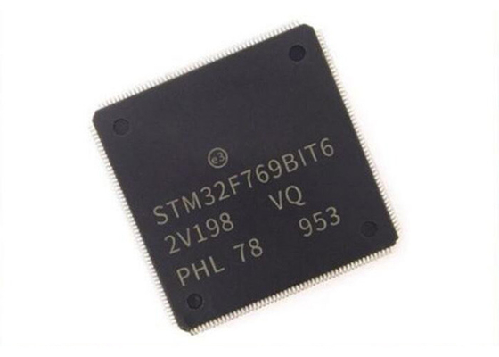 माइक्रोकंट्रोलर IC STM32F769BIT6 LQFP208 हाई परफॉरमेंस ARM Cortex M7 MCU