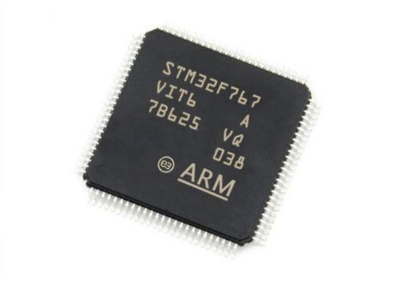 उच्च प्रदर्शन STM32F767VIT6 2Mबाइट्स माइक्रोकंट्रोलर IC LQFP100 सिंगल कोर