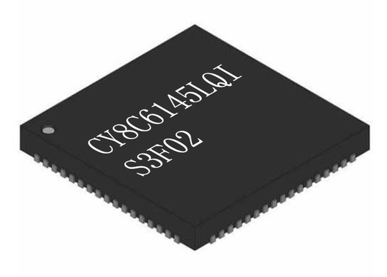 लो पावर CY8C6145LQI-S3F02 32Bit CPU सबसिस्टम VFQFN68 ARM Cortex M4F 150MHz