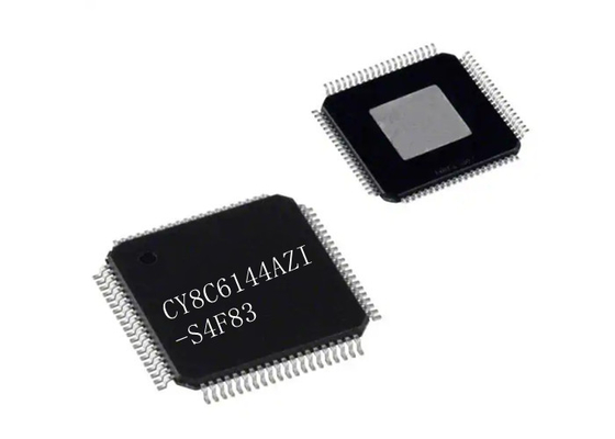 32Bit MCU CY8C6144AZI-S4F83 256KB फ्लैश एंबेडेड - पैकेज में माइक्रोकंट्रोलर 80-TQFP