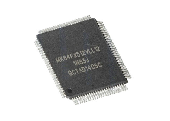 32BIT इंटीग्रेटेड सर्किट चिप MK64FX512VLL12 120MHz ARM Cortex-M4 माइक्रोकंट्रोलर
