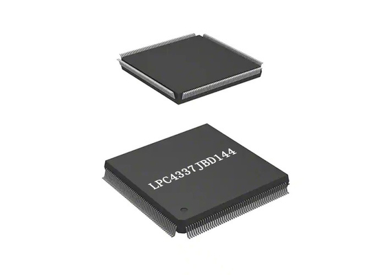 ड्युअल-कोर 204MHz 1MB फ़्लैश LPC4337JBD144 MCU माइक्रोकंट्रोलर IC 144-LQFP पैकेज