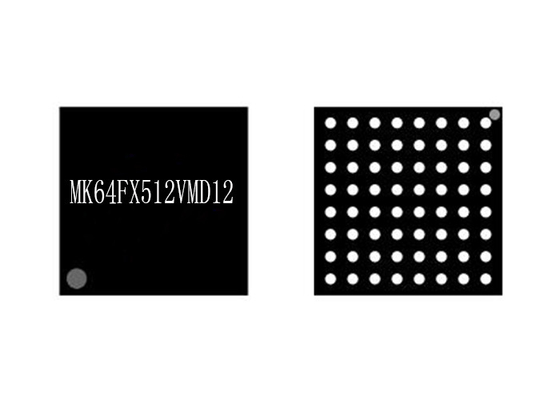 इंटीग्रेटेड सर्किट चिप MK64FX512VMD12 120MHz ARM Cortex M4 माइक्रोकंट्रोलर FPU के साथ