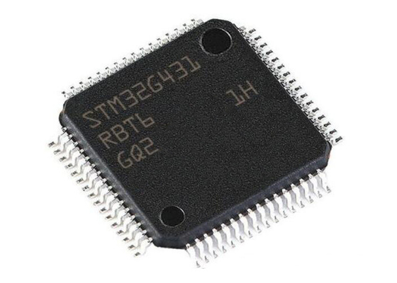 उच्च प्रदर्शन STM32G431RBT6 माइक्रोकंट्रोलर्स IC LQFP64 आर्म Cortex-M4 MCU
