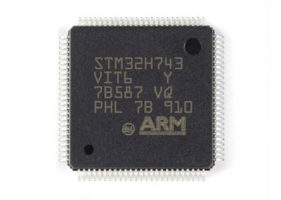 STM32H743VIT6 माइक्रोकंट्रोलर MCU 480MHz ARM कॉर्टेक्स M7, 1M x 8 RAM और 168 I/O पोर्ट के साथ