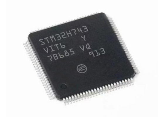 480MHz ARM Cortex M7 STM32H743VIT6 सिंगल कोर माइक्रोकंट्रोलर्स चिप LQFP100