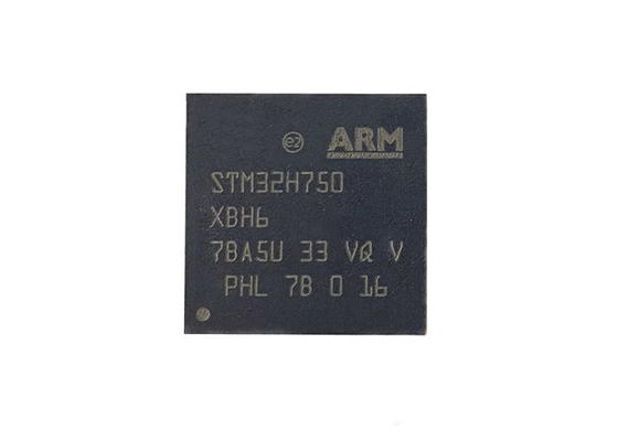 265-TFBGA STM32H750XBH6 सिंगल-कोर 32-बिट ARM Cortex-M7 माइक्रोकंट्रोलर IC