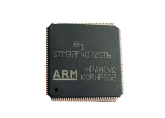 1MB फ्लैश इंटीग्रेटेड सर्किट चिप STM32F407ZGT6 32-बिट सिंगल-कोर माइक्रोकंट्रोलर