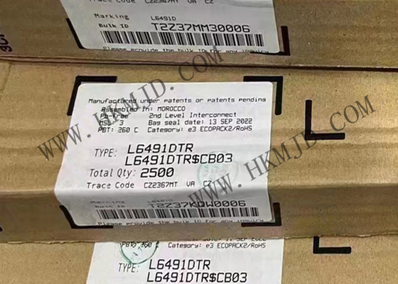 पावर मैनेजमेंट IC L6491DTR हाफ ब्रिज लो साइड 4A गेट ड्राइवर IC SOIC14