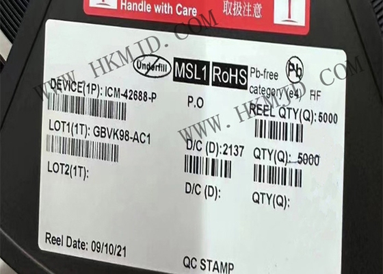 इंटीग्रेटेड सर्किट चिप ICM-42688-P हाई प्रिसिजन 6 एक्सिस सेंसर आउटपुट LGA14