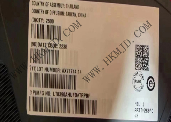 2MHz सिंक्रोनस LT8390AHUFD 4 स्विच बक बूस्ट कंट्रोलर QFN28 60V IC चिप