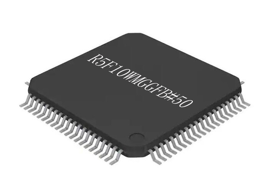 24MHz आईसी चिप R5F10WMGGFB#50 16 बिट माइक्रोकंट्रोलर चिप LQFP80 128KB फ्लैश