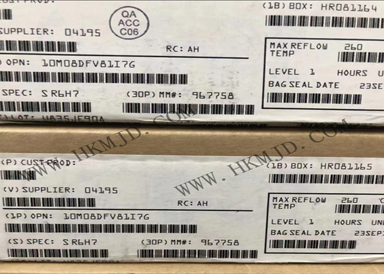 81-UFBGA पैकेज इंटीग्रेटेड सर्किट चिप 10M08DFV81I7G प्रोग्रामेबल लॉजिक IC