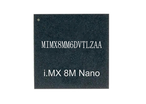 आईसी चिप MIMX8MM6DVTLZAA 4 कोर 64 बिट माइक्रोकंट्रोलर MCU 1.8GHz सतह माउंट LFBGA486